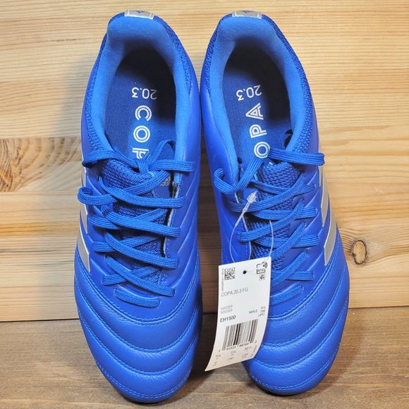 NEW Adidas Copa 20.3 FG - Blue-Silver - Picture 8 of 9